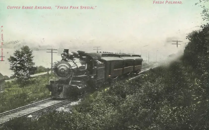 A Train On The Tracks