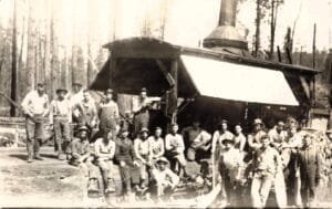 Alpena Logging Camp And Steam Donkey