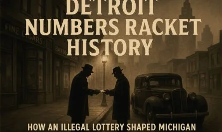 Detroit Numbers Racket History