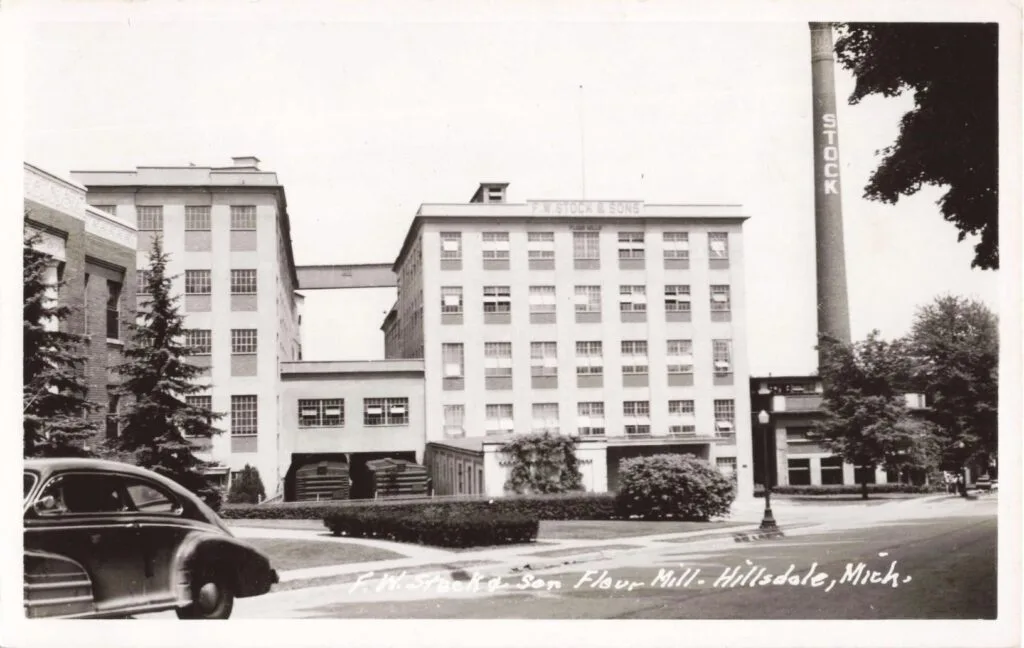 F.w. Stock &Amp; Sons Flour Mill - History Of Hillsdale Michigan