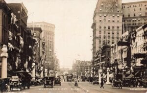 Woodward Ave Detroit C1910