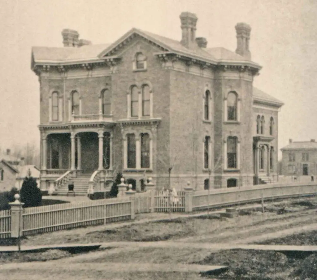 Historic Brick House With Porch