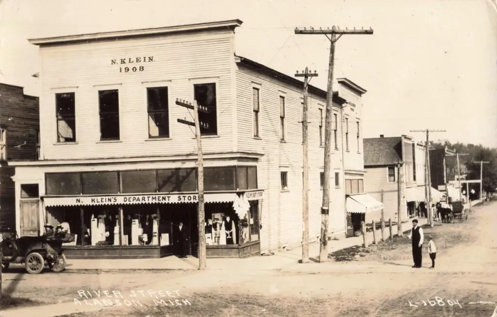 Historic Department Store In Alanson, Michigan