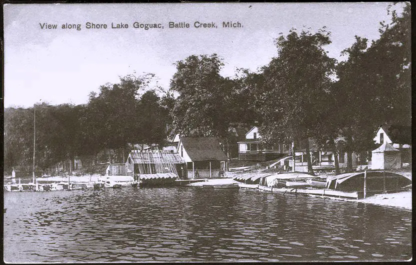 History Of Goguac Lake, Michigan – Coasters, Iceboats, And Cute Cottages At The Water’s Edge – Video