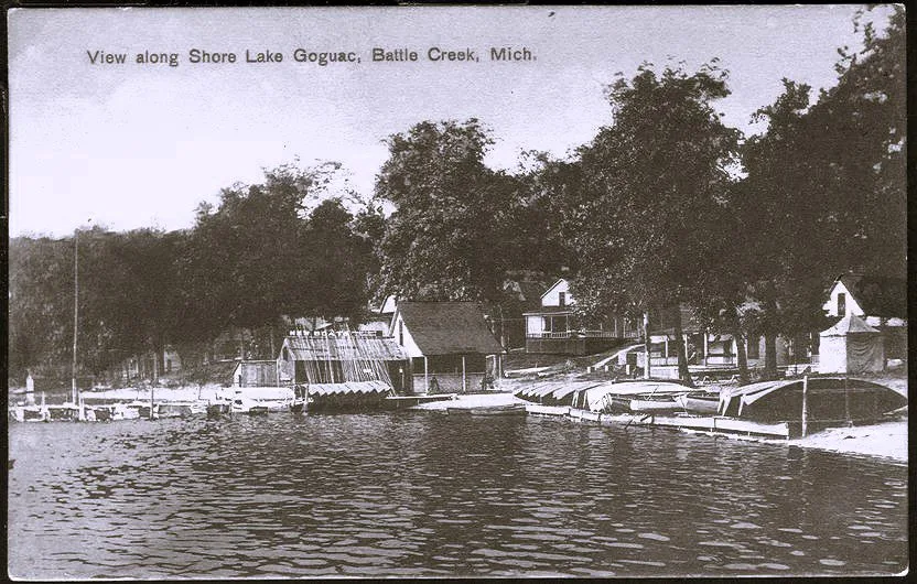 History Of Goguac Lake, Michigan – Coasters, Iceboats, And Cute Cottages At The Water’s Edge – Video