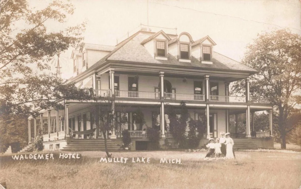 Historic Hotel Near Mullet Lake.
