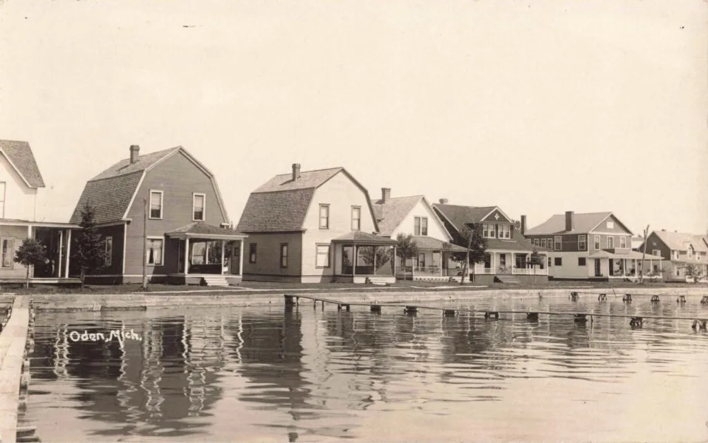 Historic Houses By Calm Water