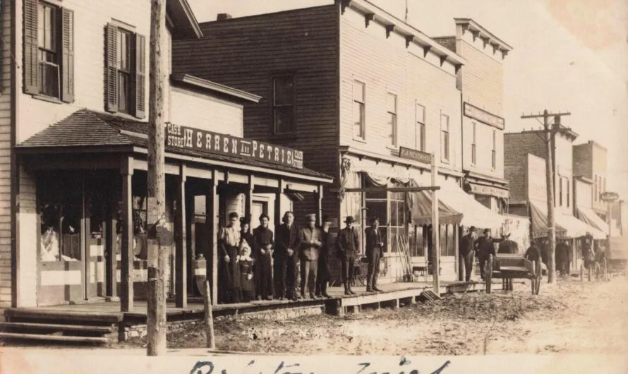 History Of Pellston Michigan – From Lumber Camps To Tourism 1900-1940 – Video