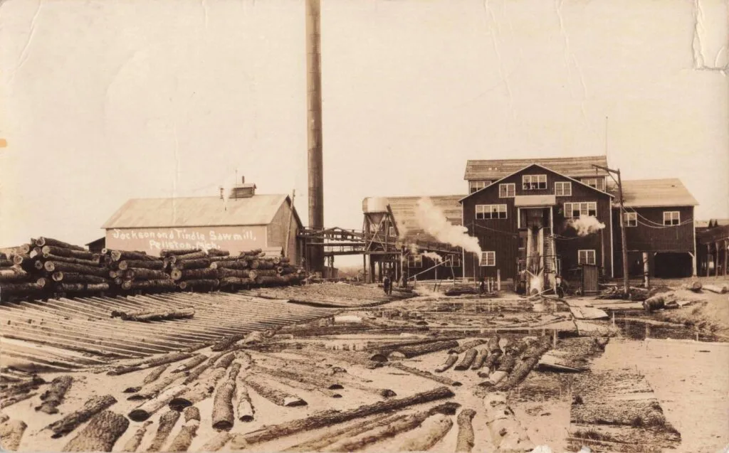 History Of Pelston - Mill