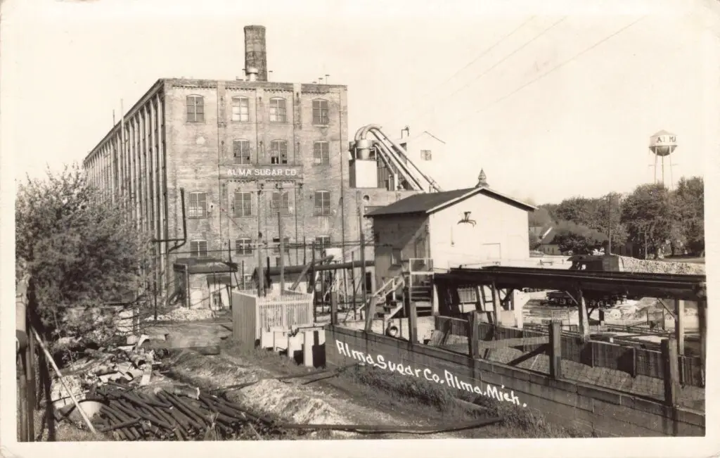 Old Sugar Factory With Industrial Surroundings