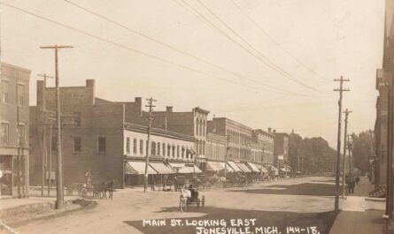 History Of Jonesville Michigan