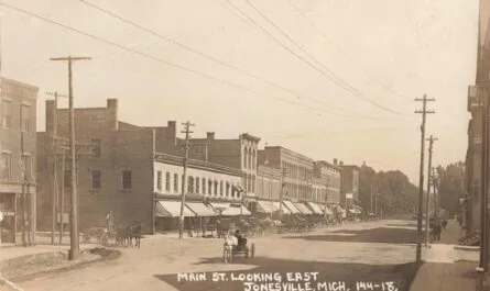 History Of Jonesville Michigan