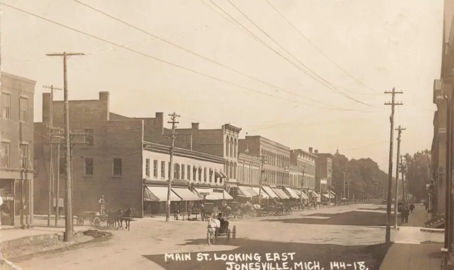 Discover The Inspiring History Of Jonesville Michigan – Cement, Cigars And Carriages – Video