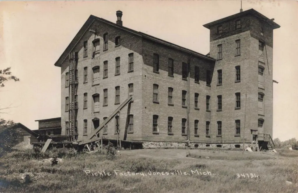 Old Pickle Factory In Jonesville, Michigan.