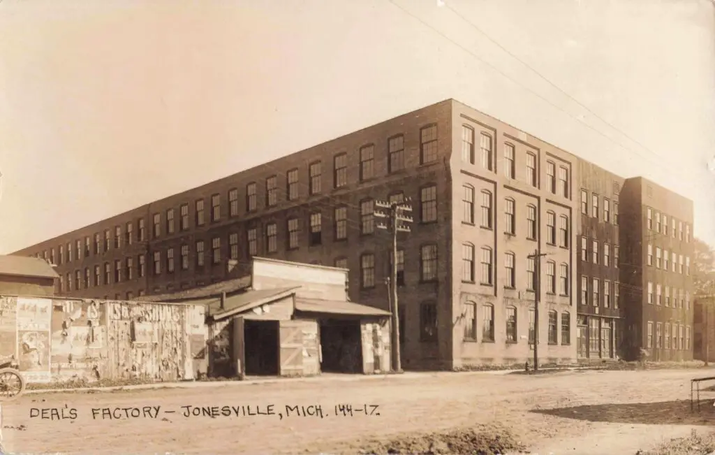 Historic Factory Building In Jonesville.