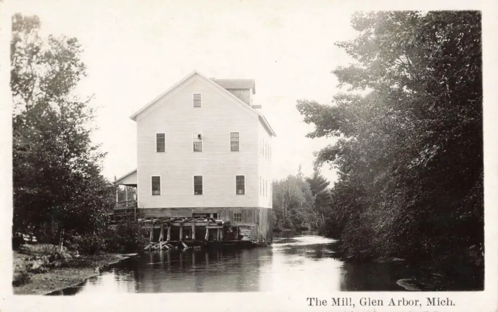 History Of Glen Arbor Michigan - Mill