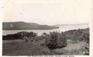 The Narrows And M22. - Glen Lake, Mich.