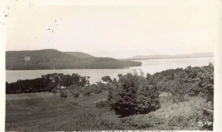 The Narrows And M22. - Glen Lake, Mich.