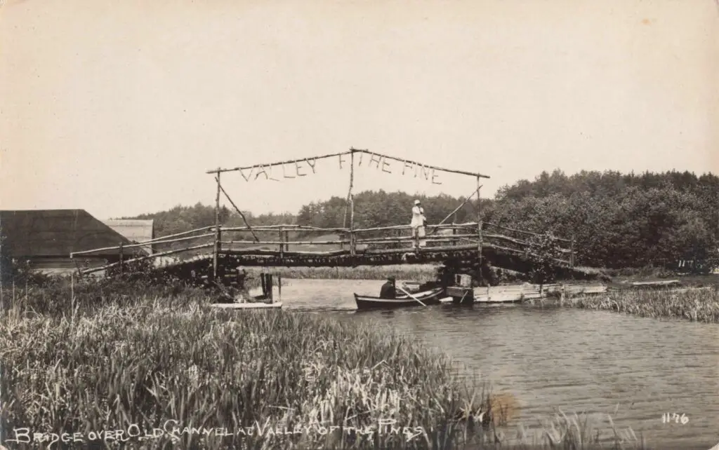 Old Bridge Over Calm Water
