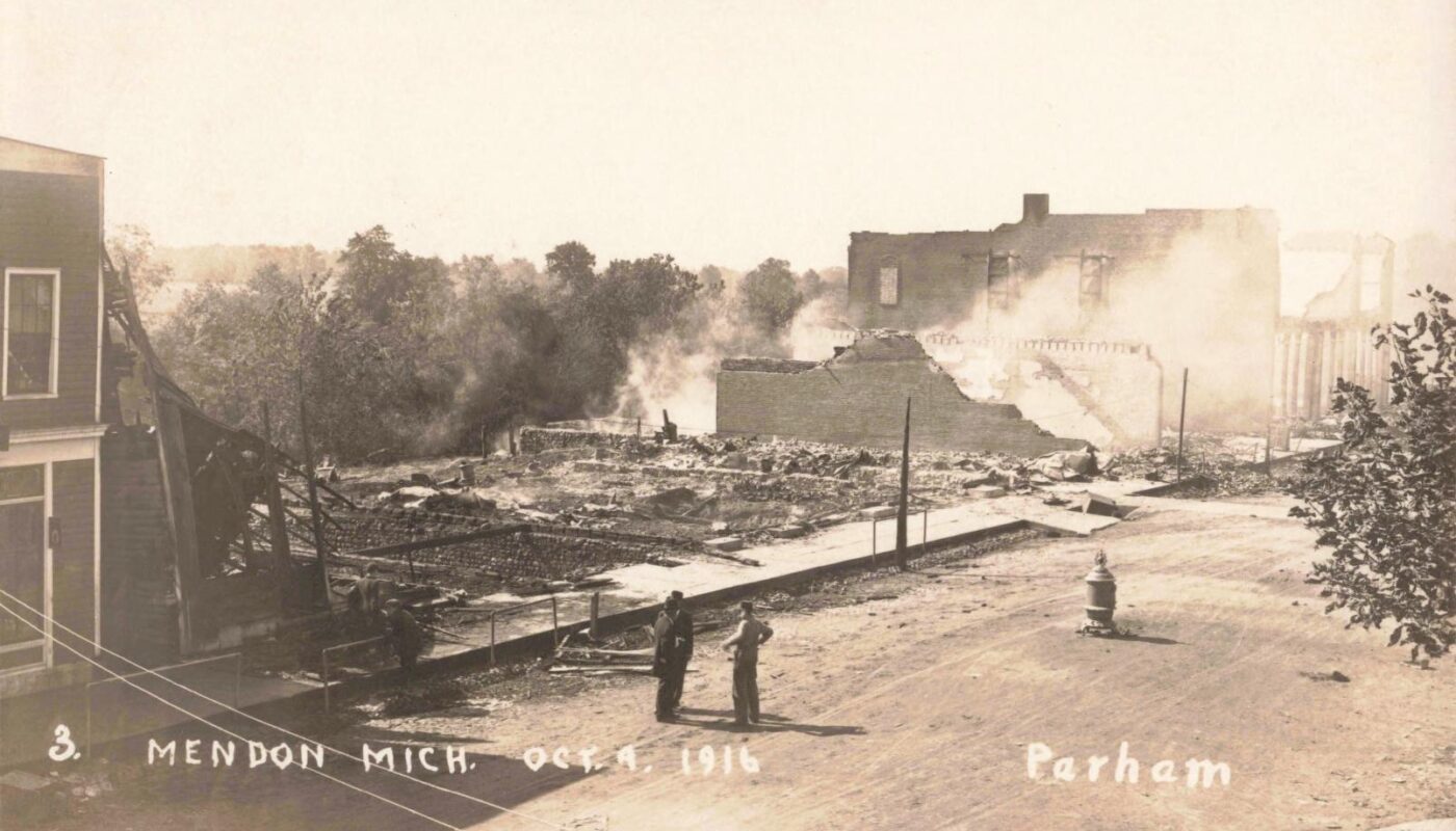 1916 Mendon Fire