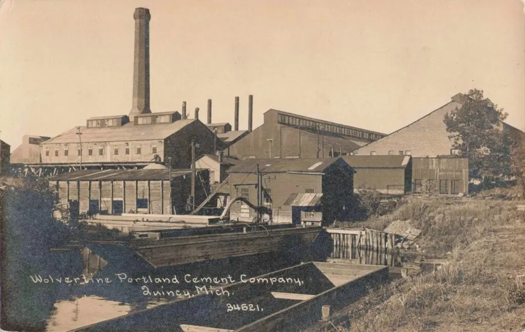 Historic Cement Company By The Water.