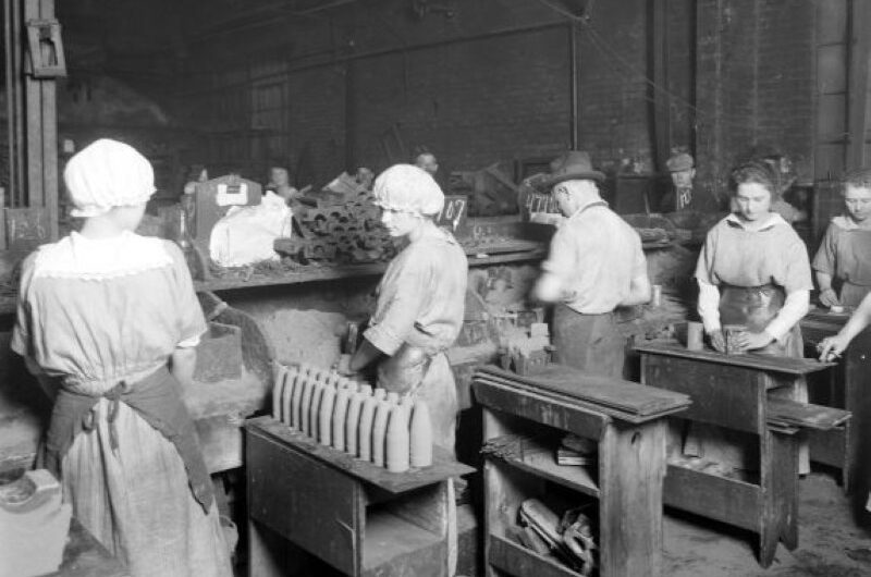 The Silent Arsenal — Inside Detroit Munitions Factories Of 1918