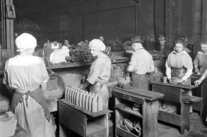 The Silent Arsenal — Inside Detroit Munitions Factories Of 1918