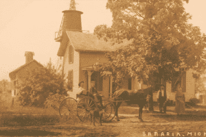 History Of Samaria Michigan