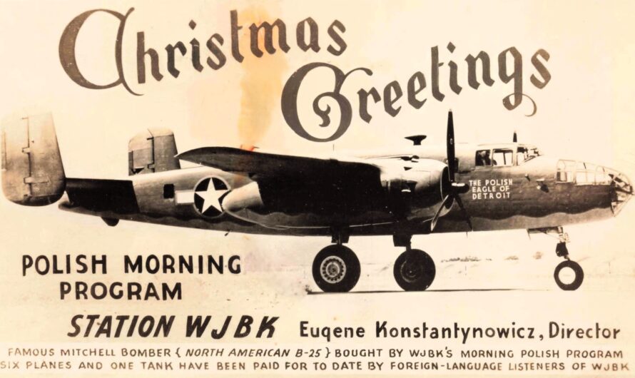 The Polish Eagle Of Detroit – A Christmas Card From The Home Front