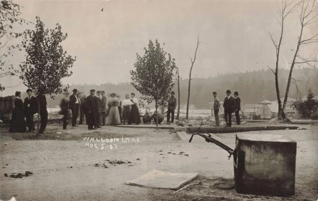 Historic Gathering By Walloon Lake.