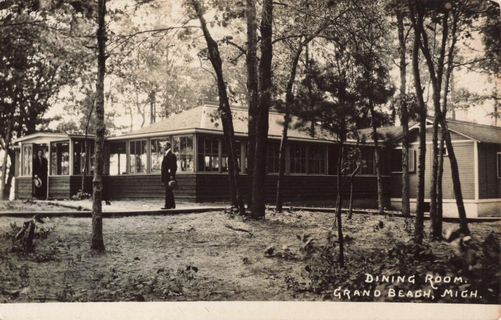 Historic Dining Room In Wooded Area