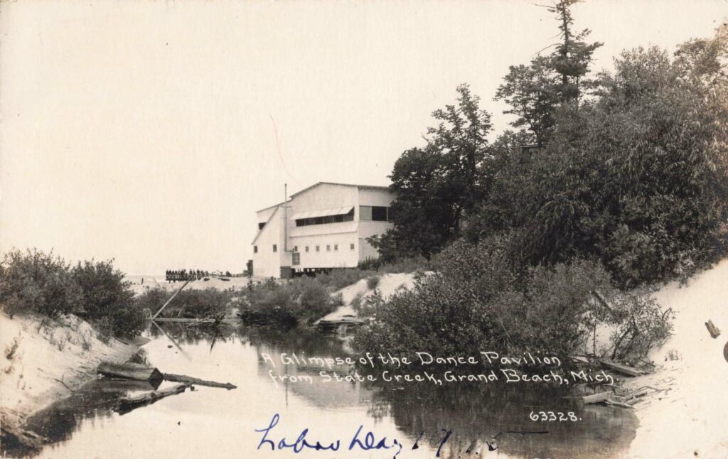 Dance Pavilion By A Creek.