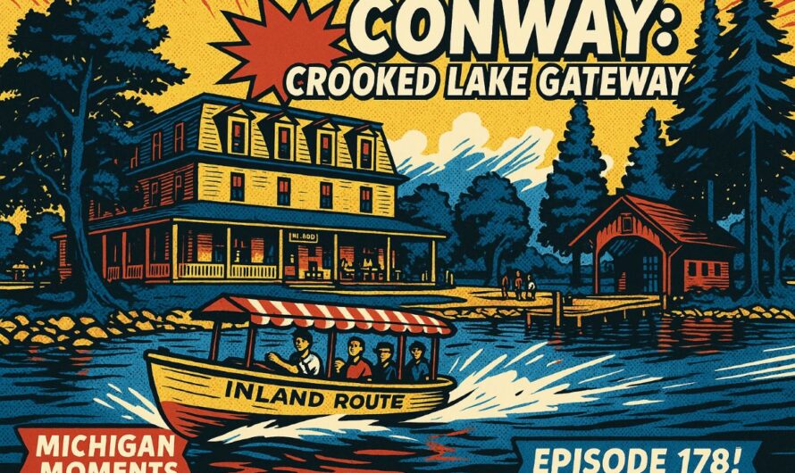 History Of Conway Michigan – Rail, Launches, And A Shore Town On Crooked Lake