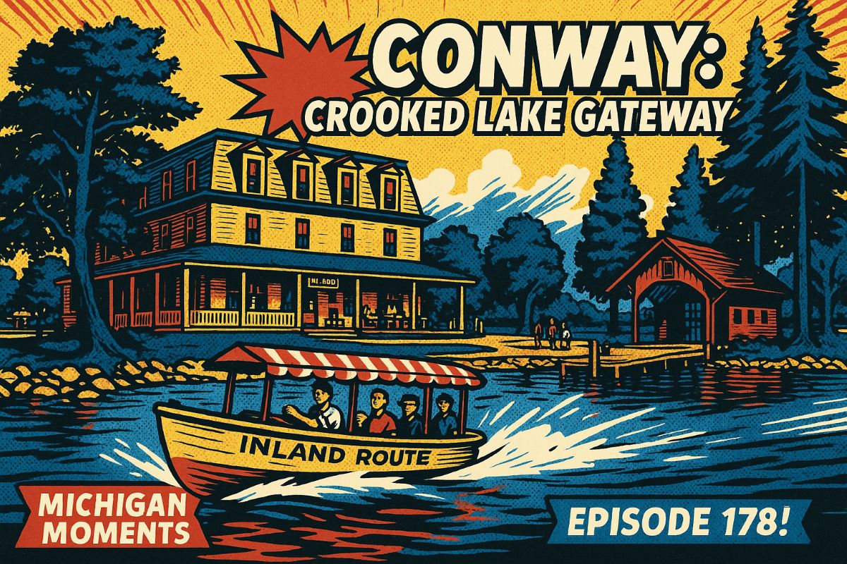 History Of Conway Michigan – Rail, Launches, And A Shore Town On Crooked Lake