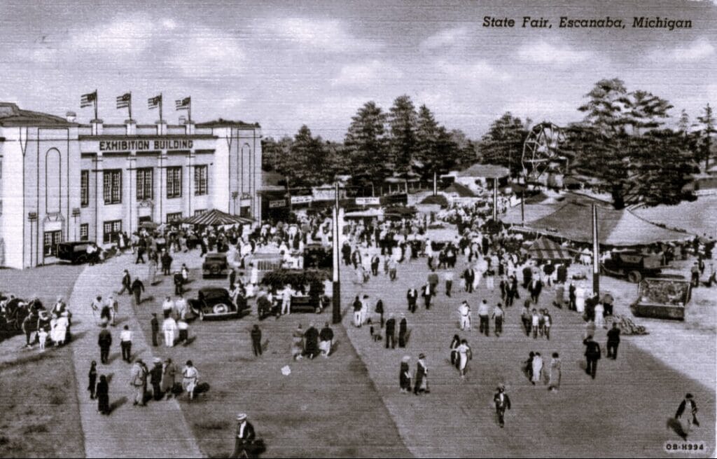 Crowd At Escanaba State Fair