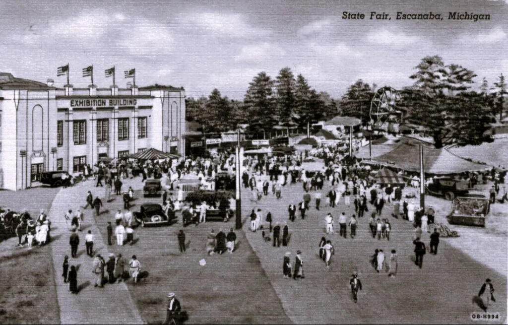 Crowd At Escanaba State Fair
