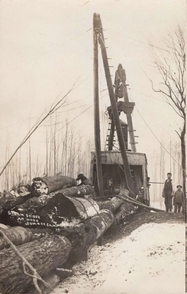 Steam Skider At Work Cummer Camp