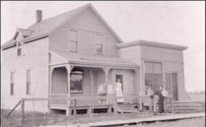 1St Post Office In Linwood C1873