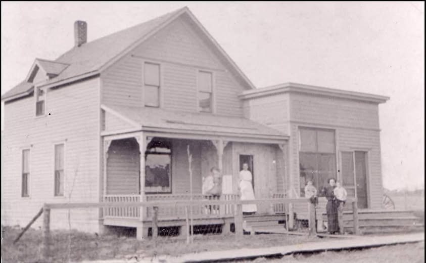 Historic Building With People Outside