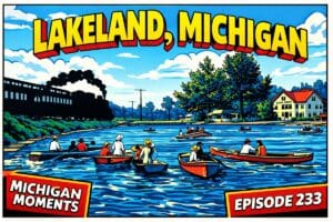 Colorful Boats On A Lake