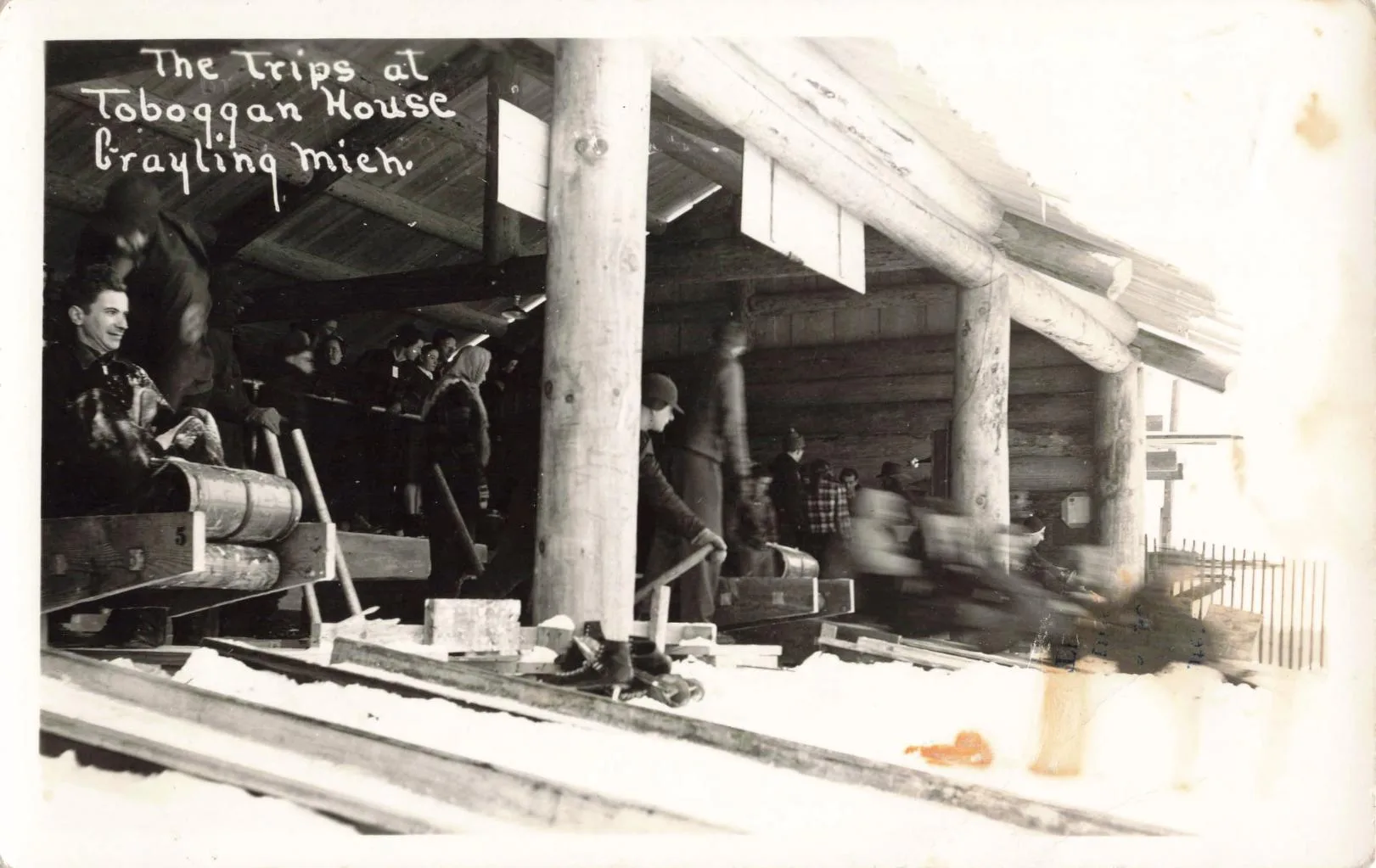 Waiting For The Drop: Grayling’s Toboggan House