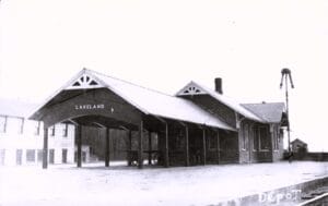 Historic Train Depot In Lakeland