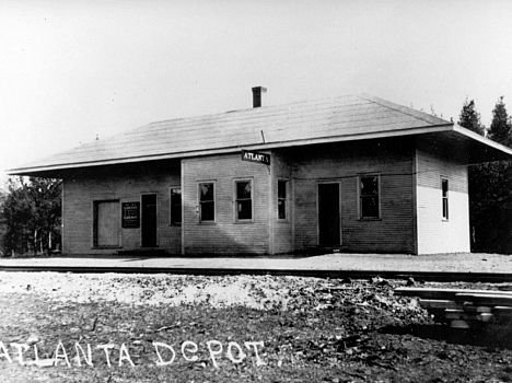 Historic Train Depot Building In Atlanta