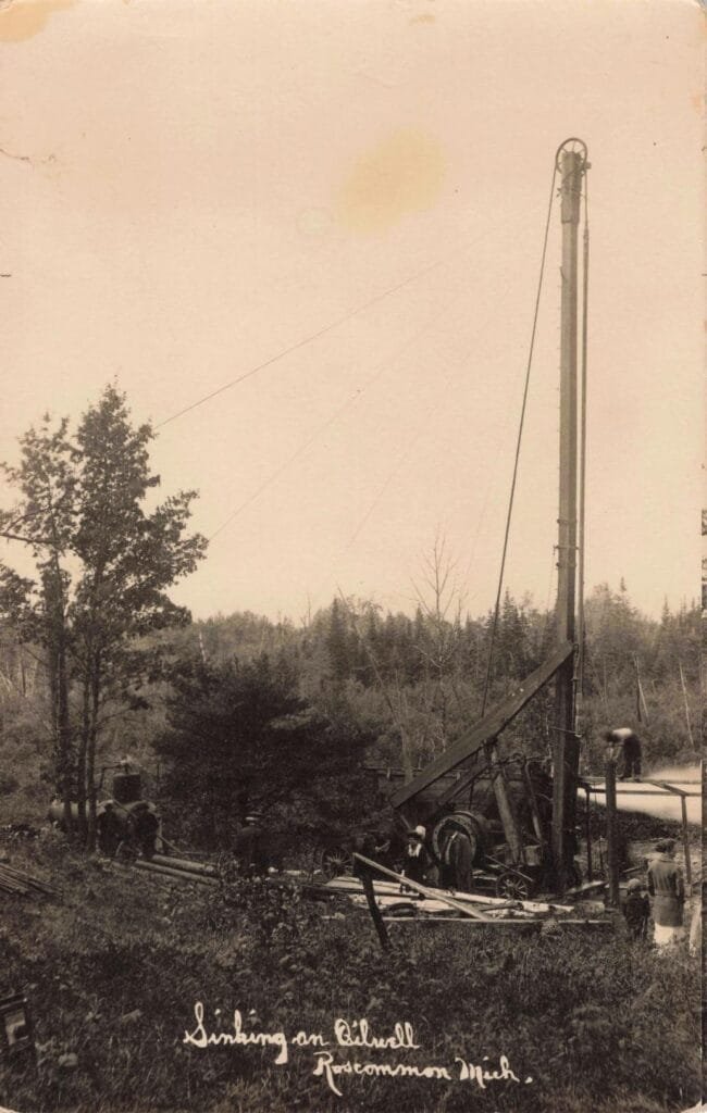 Historic Drilling Equipment In Forest