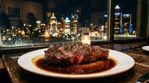 Close Up Of A Steak