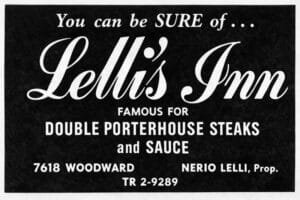 Lelli'S Inn Ad