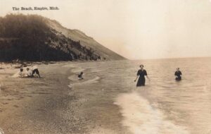 The Beach Empire Mich. 1914
