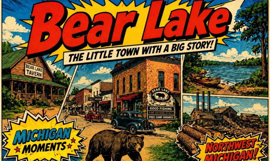 The History Of Bear Lake Michigan – Told Through 10 Rare Photos That Show A Village In Transition
