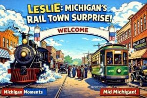History Of Leslie Michigan - Video