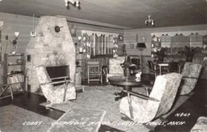 Lobby Chippewa Resort Crystal Falls Mich